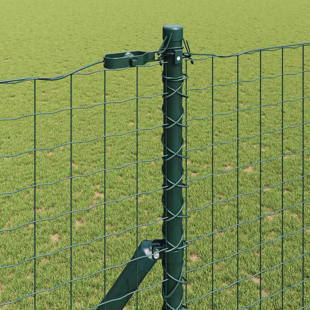 Eurohegn Ground Fix 10 x 1,6 m PVC-belagt stål Grøn Mesh