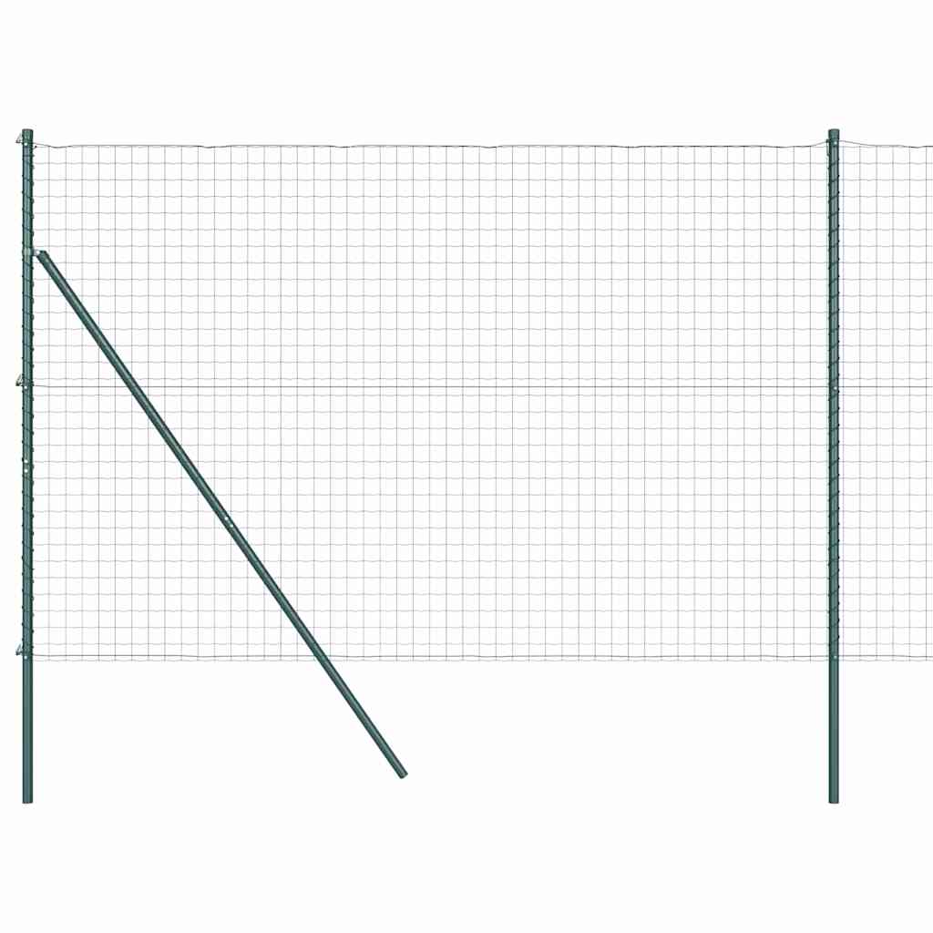 Eurohegn Ground Fix 10 x 1,6 m PVC-belagt stål Grøn Mesh
