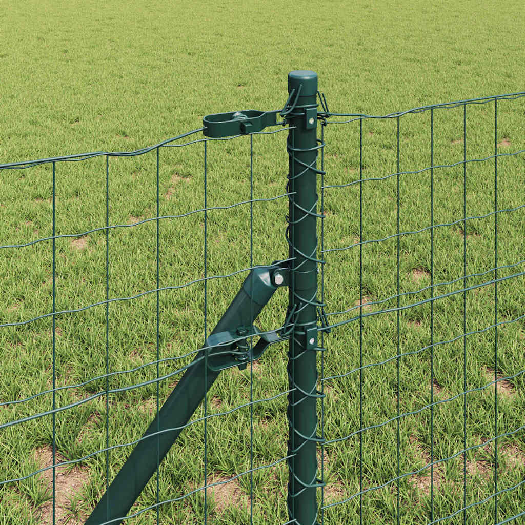 Eurohegn Ground Fix 10 x 0,4 m PVC-belagt stål Grøn Mesh