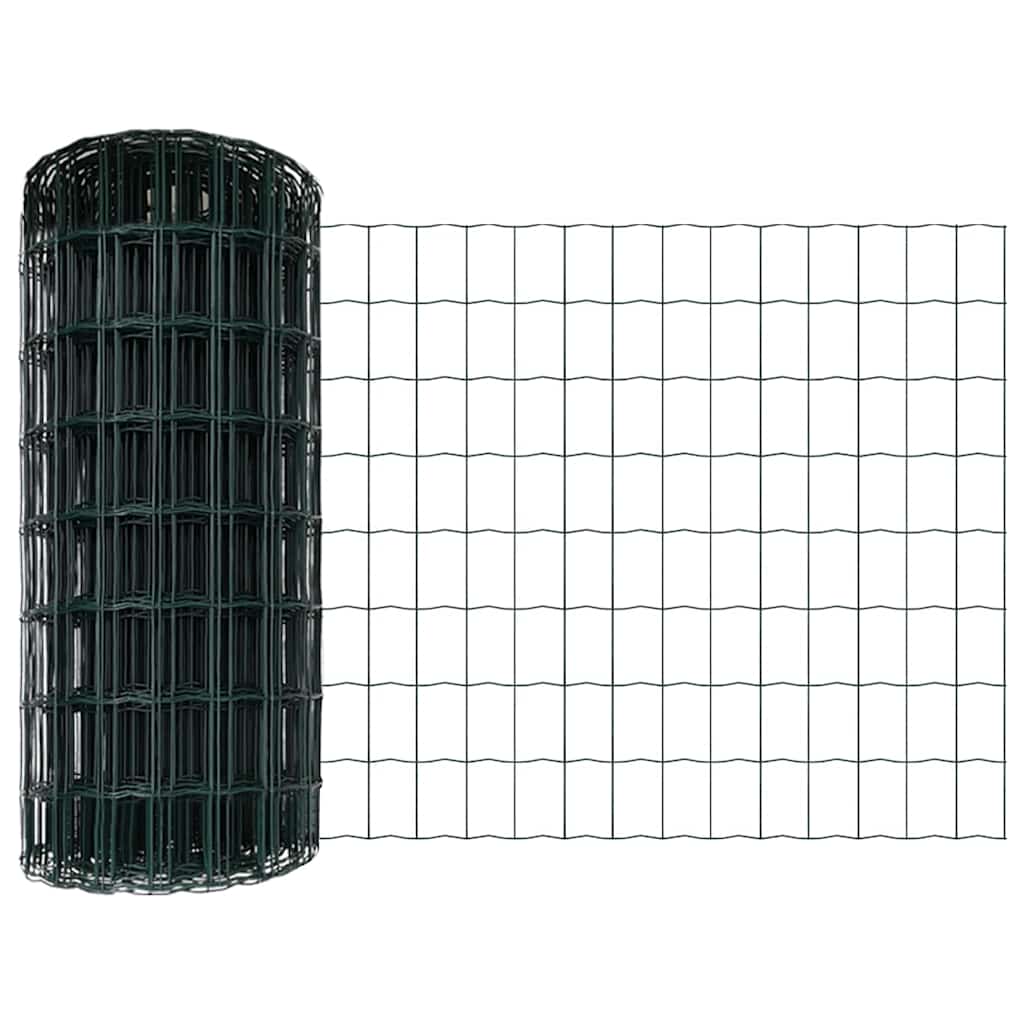 Eurohegn Ground Fix 10 x 0,6 m PVC-belagt stål Grøn Mesh