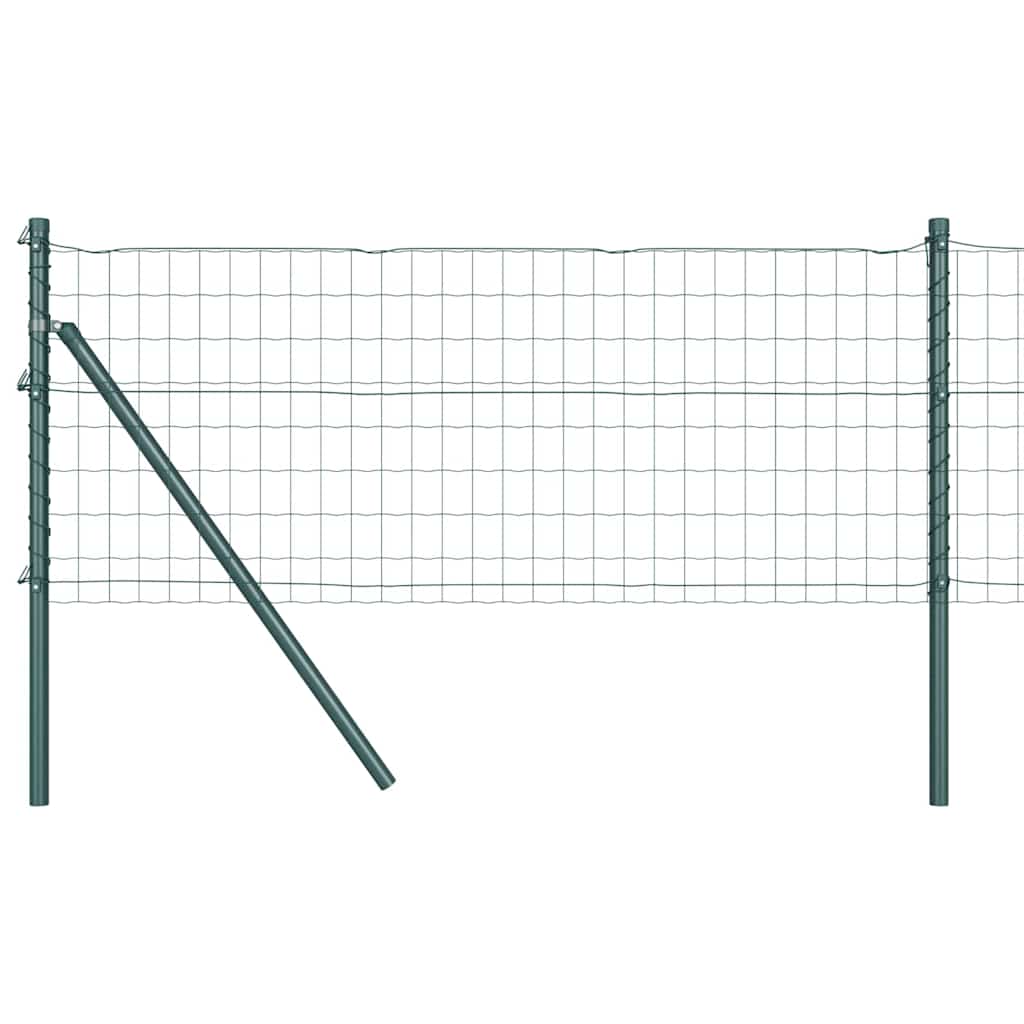 Eurohegn Ground Fix 10 x 0,8 m PVC-belagt stål Grøn Mesh