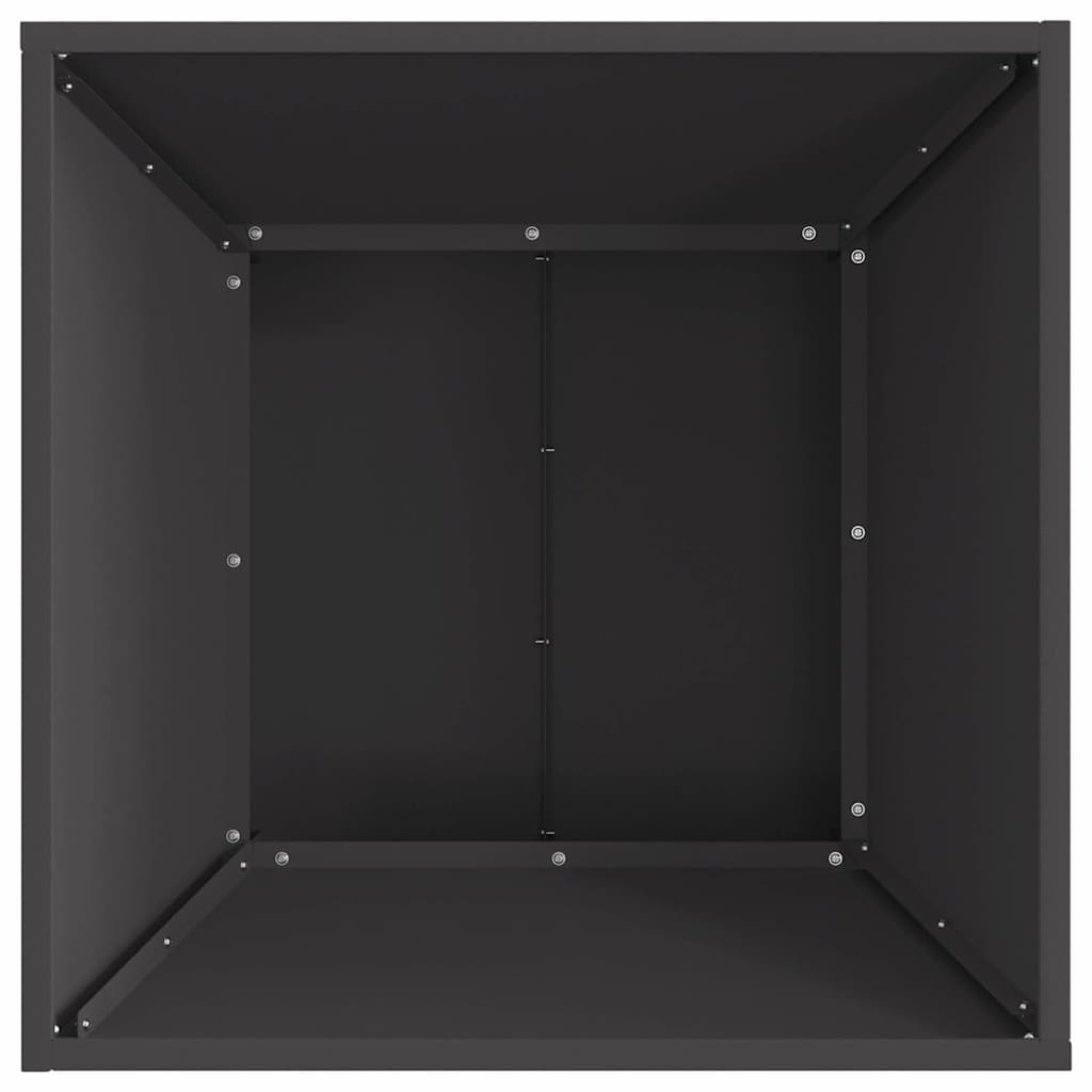 Bålsted Sort 60 x 60 x 35 cm Cortenstål