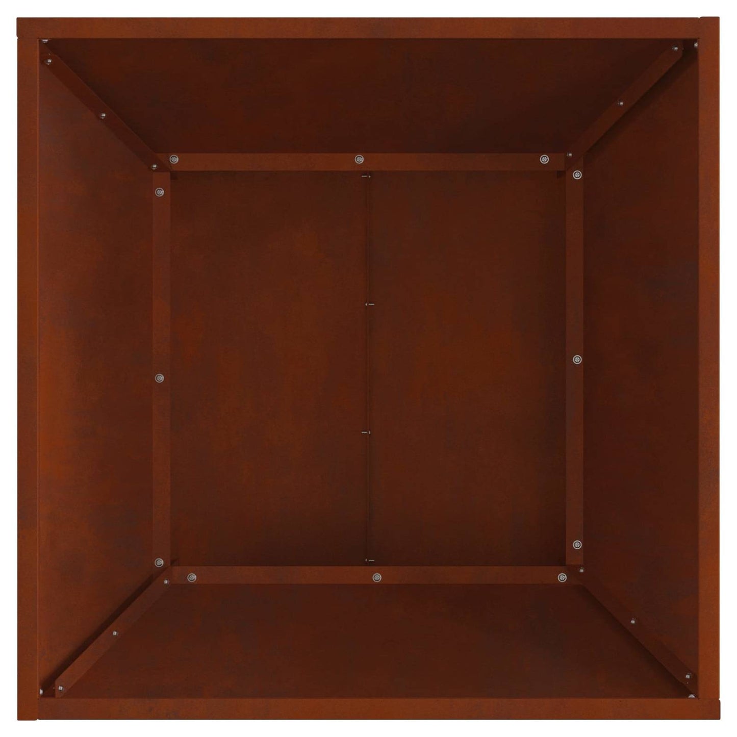 Bålsted Rusten 60 x 60 x 35 cm Cortenstål