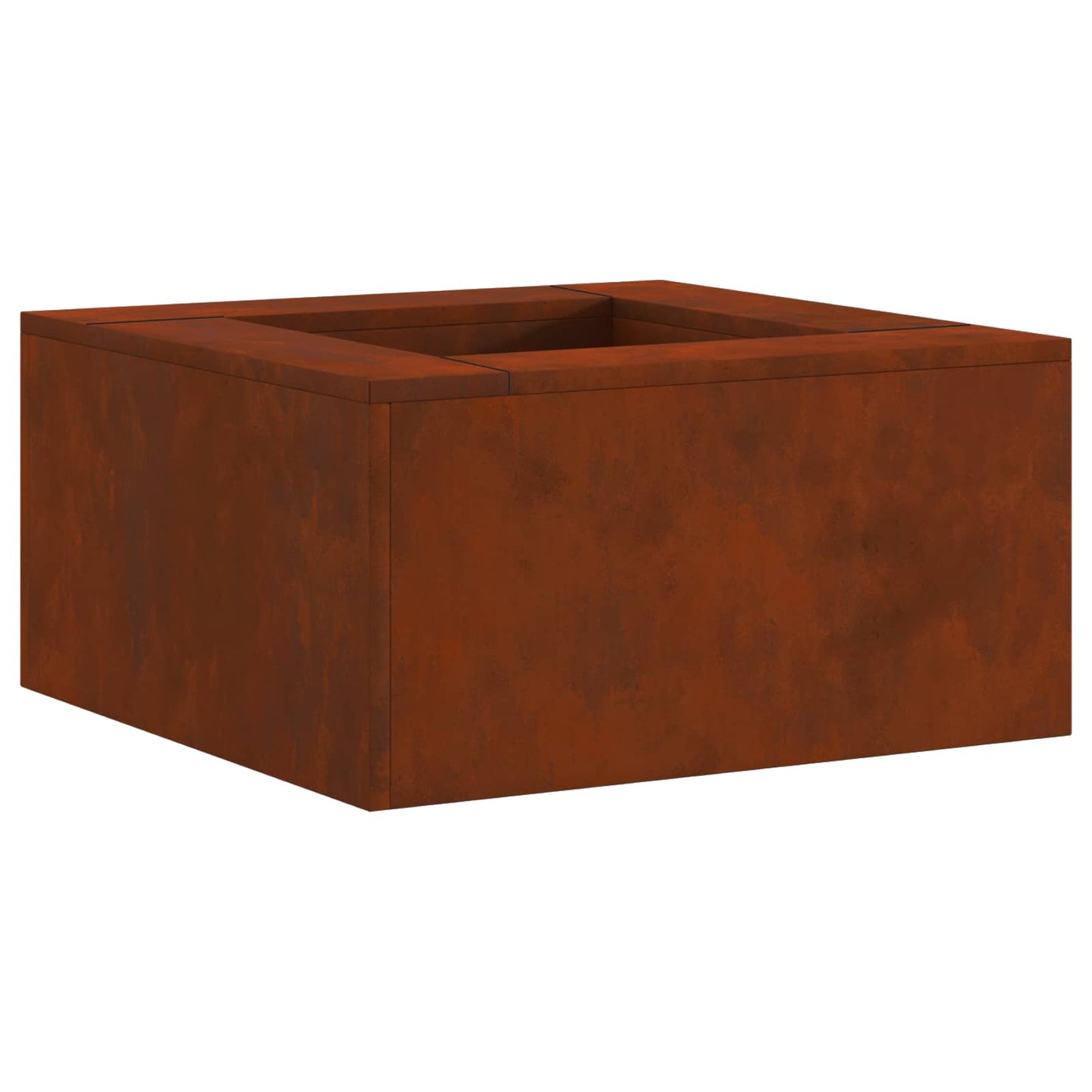 Bålsted Rusten 80 x 80 x 40 cm Cortenstål