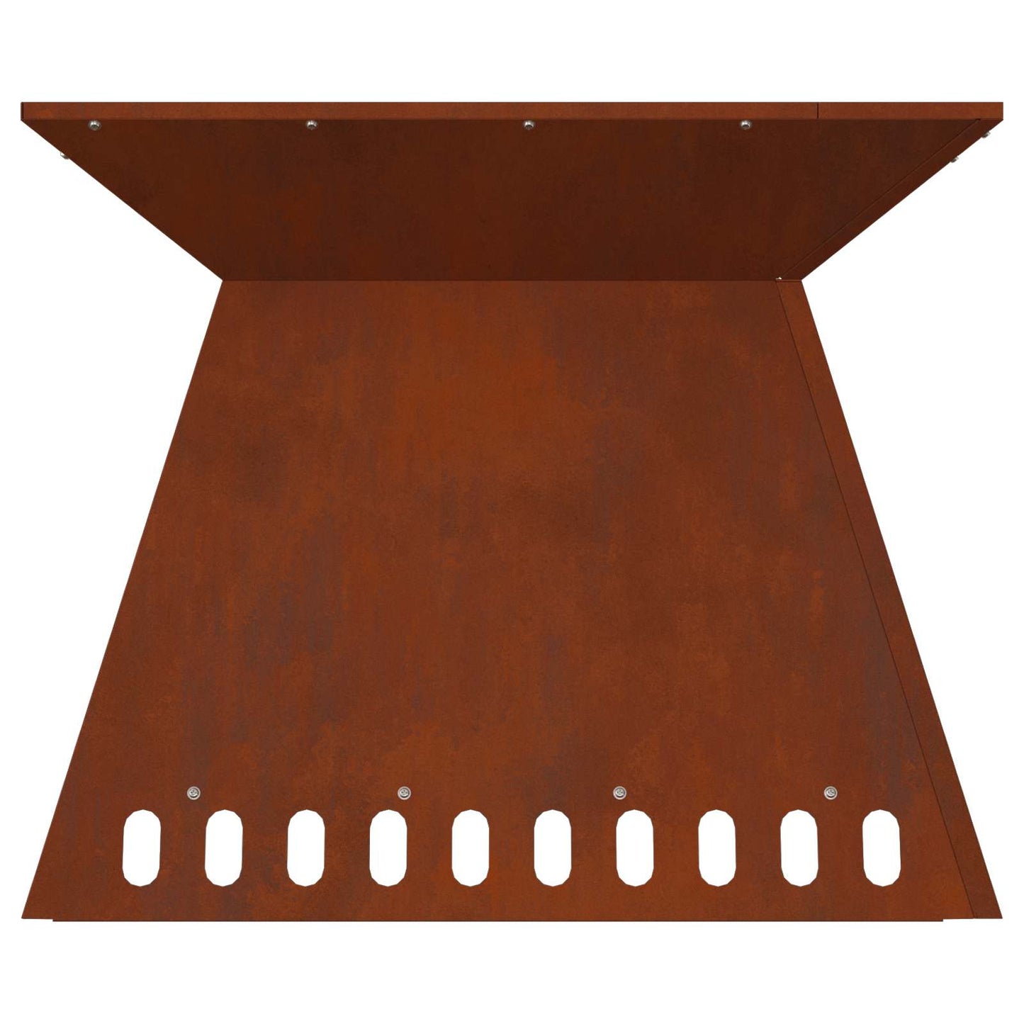 Bålsted Rusten 60 x 60 x 50 cm Cortenstål