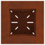 Bålsted Rusten 60 x 60 x 50 cm Cortenstål