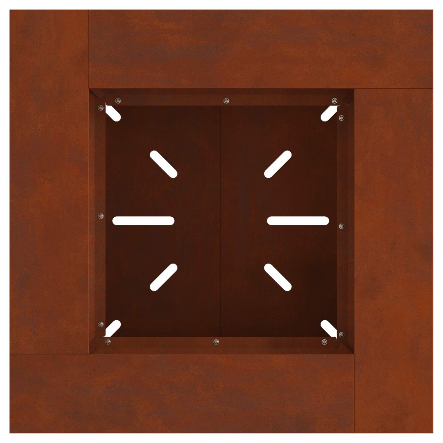 Bålsted Rusten 60 x 60 x 50 cm Cortenstål
