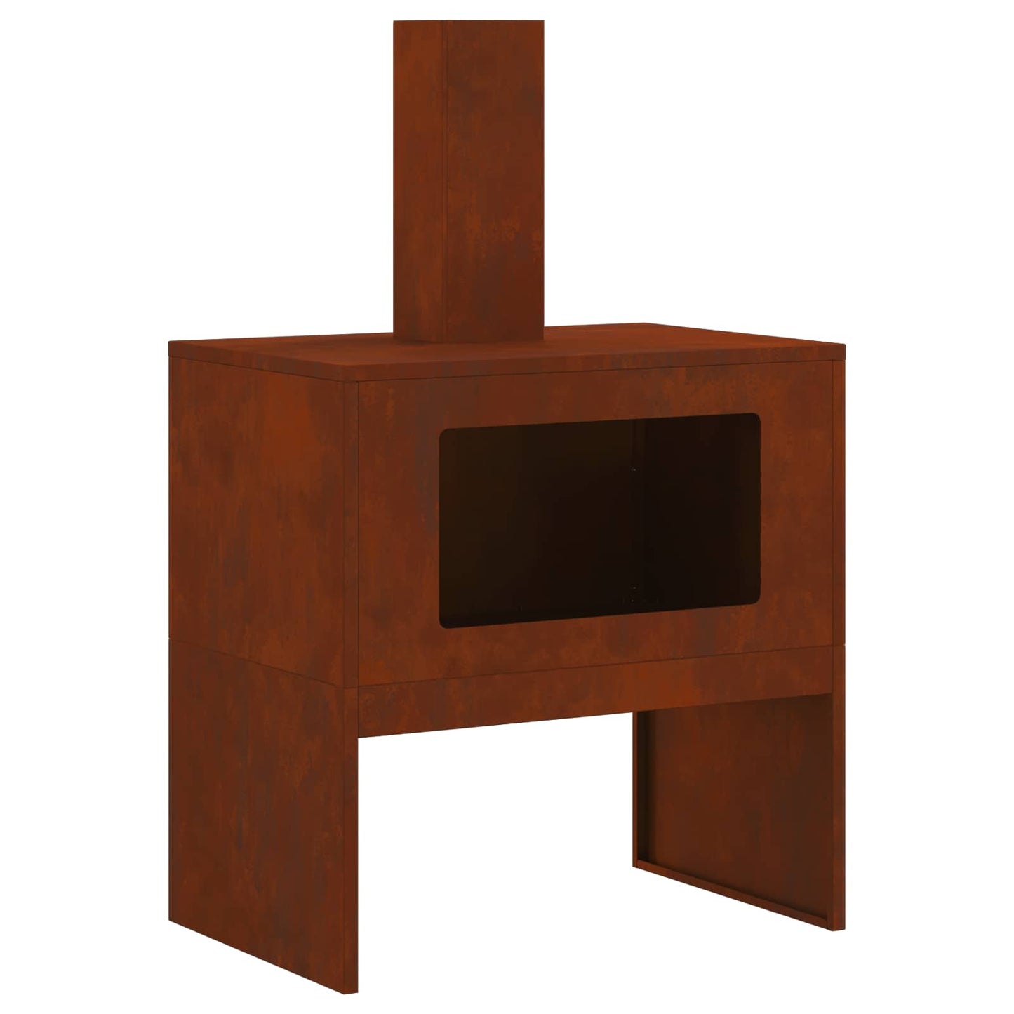 Bålsted Rusten 60 x 40 x 96 cm Cortenstål