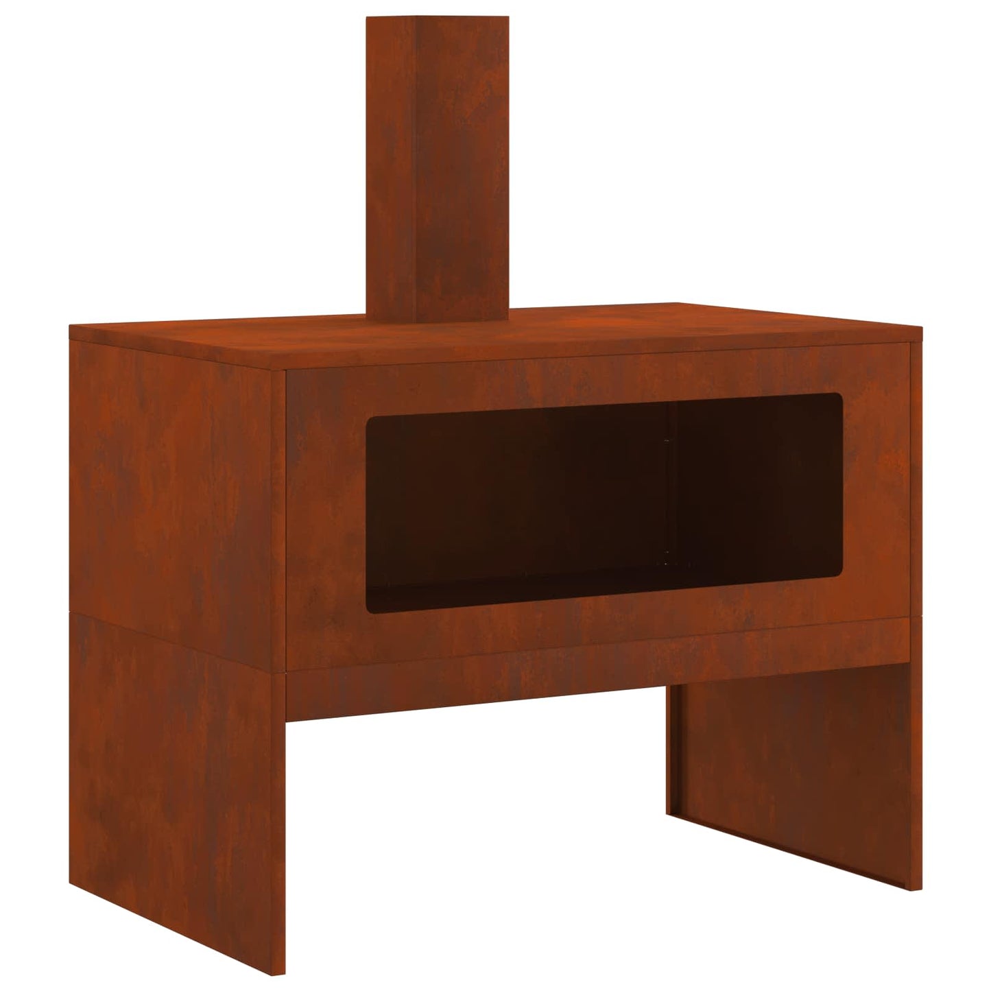 Bålsted Rusten 80 x 50 x 96 cm Cortenstål