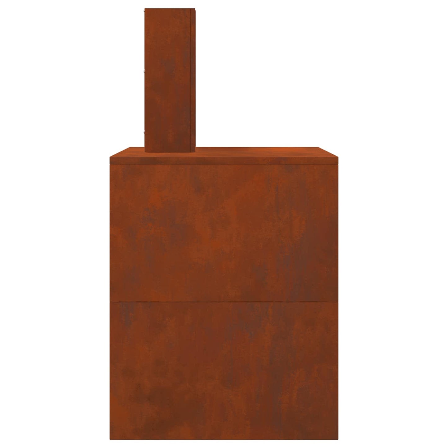 Bålsted Rusten 80 x 50 x 96 cm Cortenstål