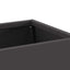 Bålsted Sort 60 x 35 x 100 cm Cortenstål