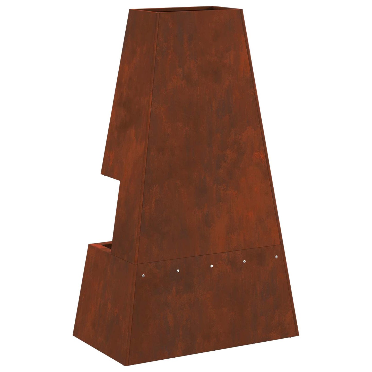 Bålsted Rusten 60 x 35 x 100 cm Cortenstål