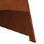 Bålsted Rusten 50 x 50 x 95 cm Cortenstål