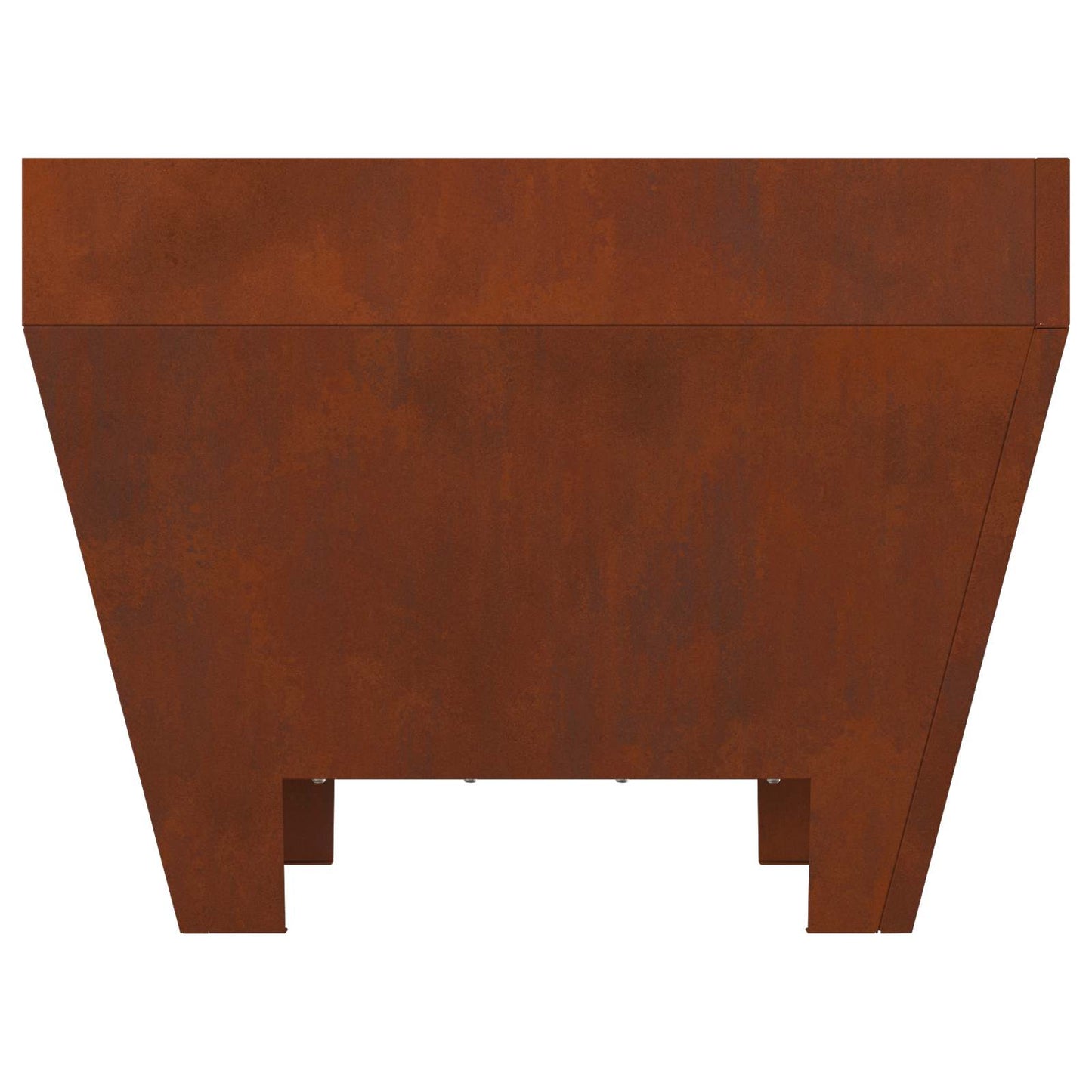 Bålsted Rusten 50 x 50 x 38 cm Cortenstål