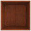 Bålsted Rusten 50 x 50 x 38 cm Cortenstål