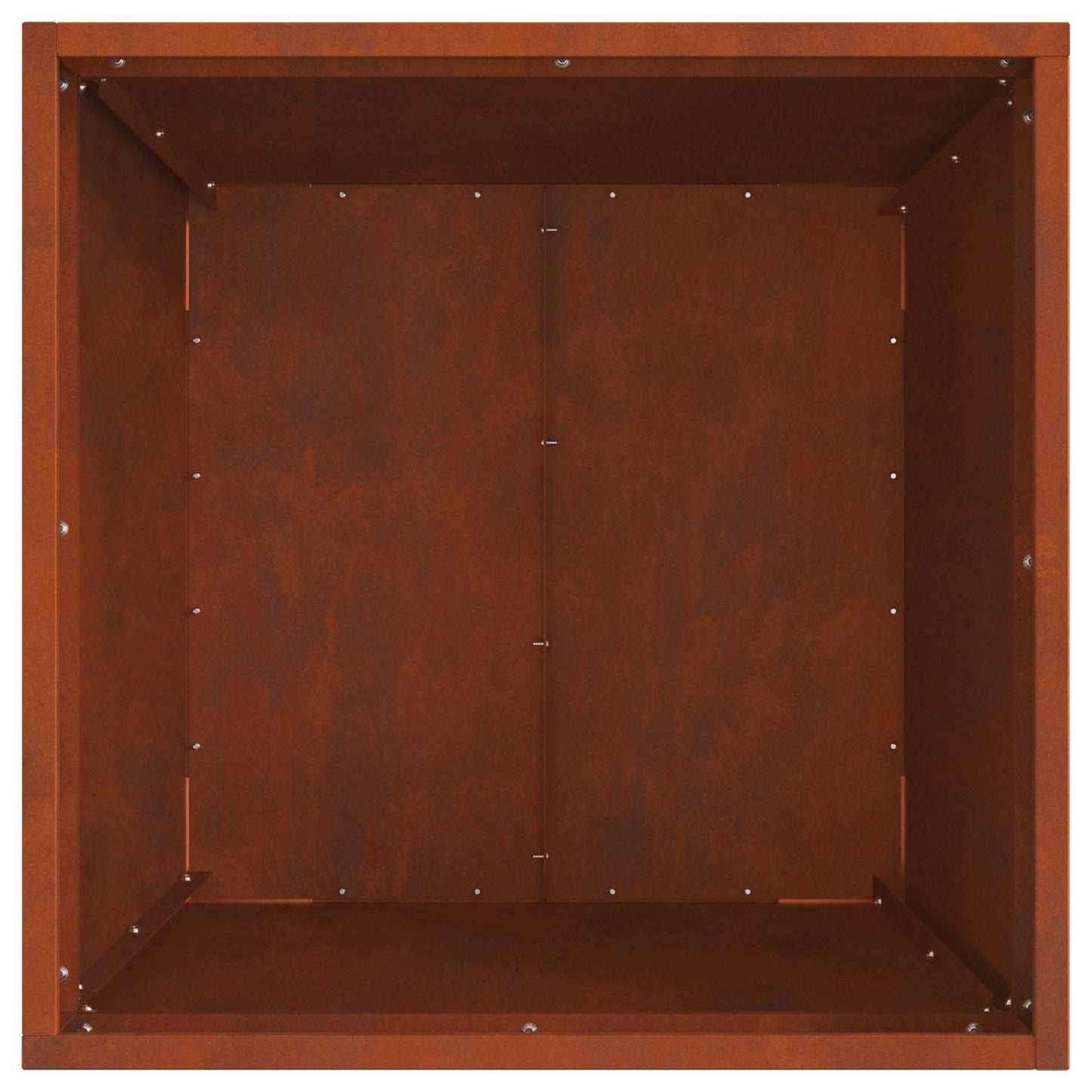 Bålsted Rusten 50 x 50 x 38 cm Cortenstål