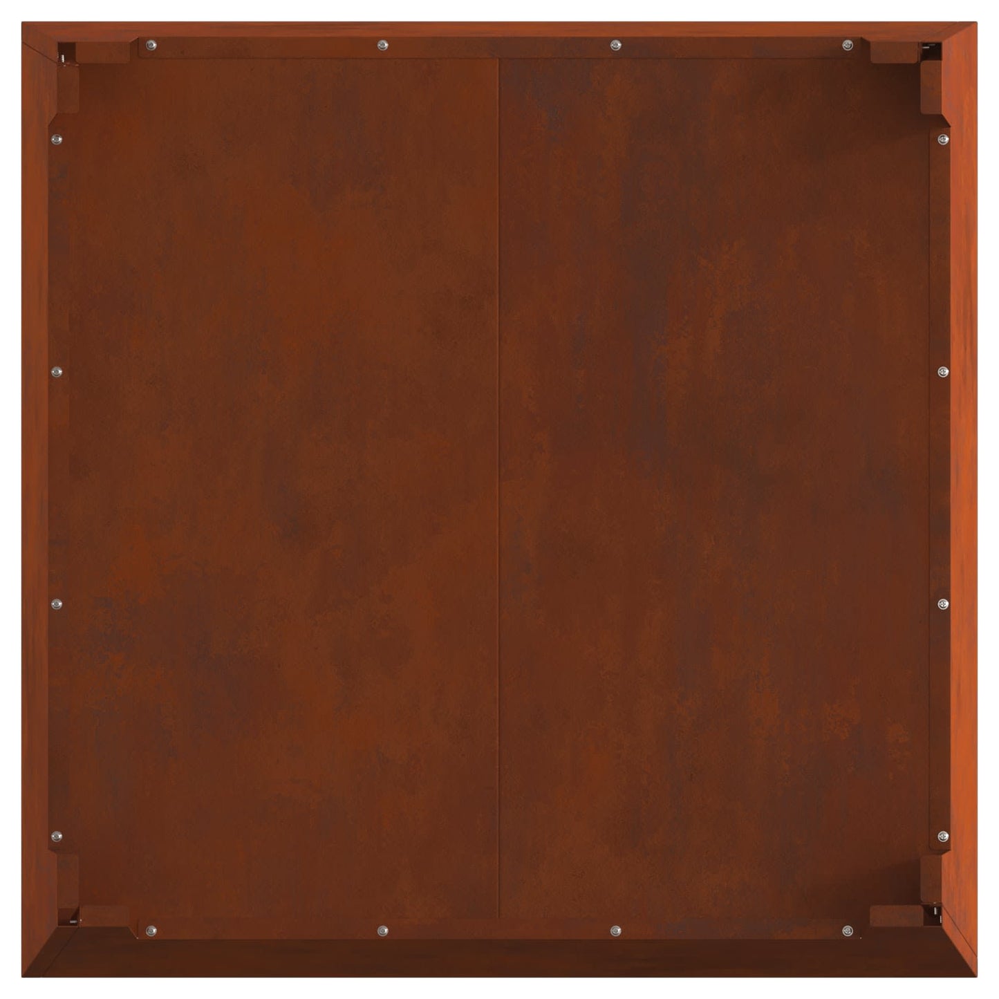 Bålsted Rusten 80 x 80 x 43 cm Cortenstål