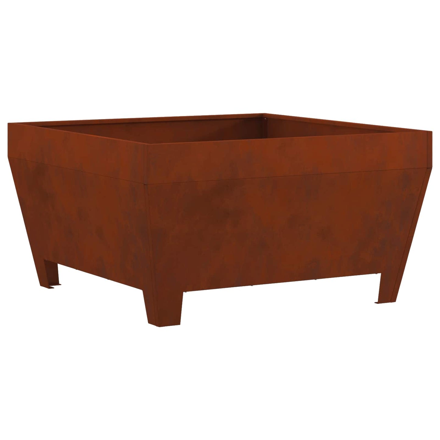 Bålsted Rusten 80 x 80 x 43 cm Cortenstål
