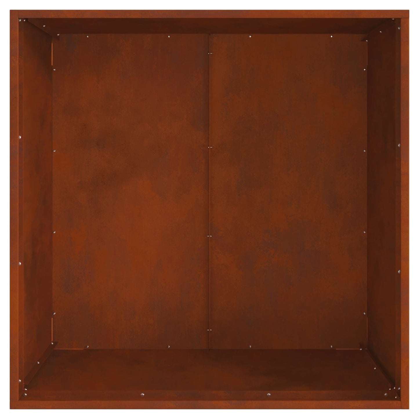 Bålsted Rusten 80 x 80 x 43 cm Cortenstål