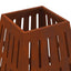Bålsted Rusten 50 x 50 x 70 cm Cortenstål