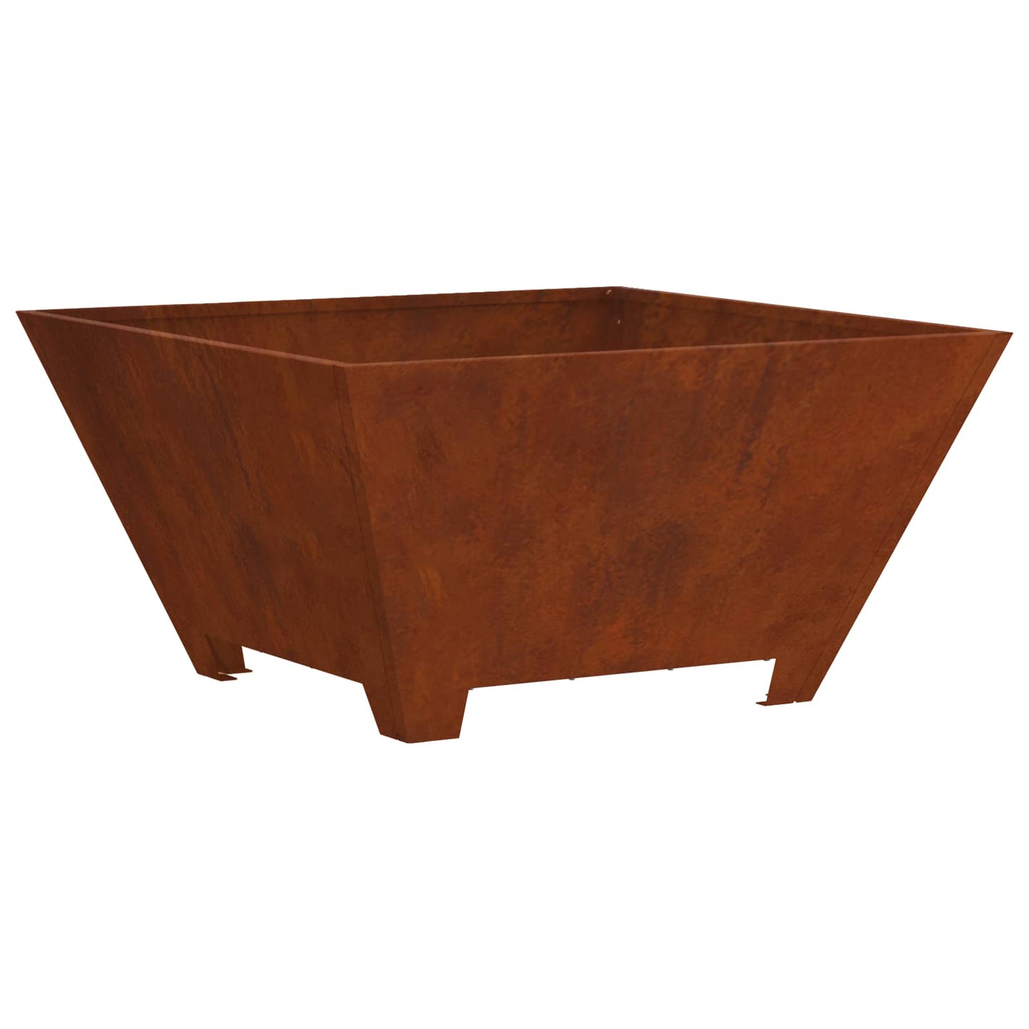 Bålsted Rusten 80 x 80 x 40 cm Cortenstål