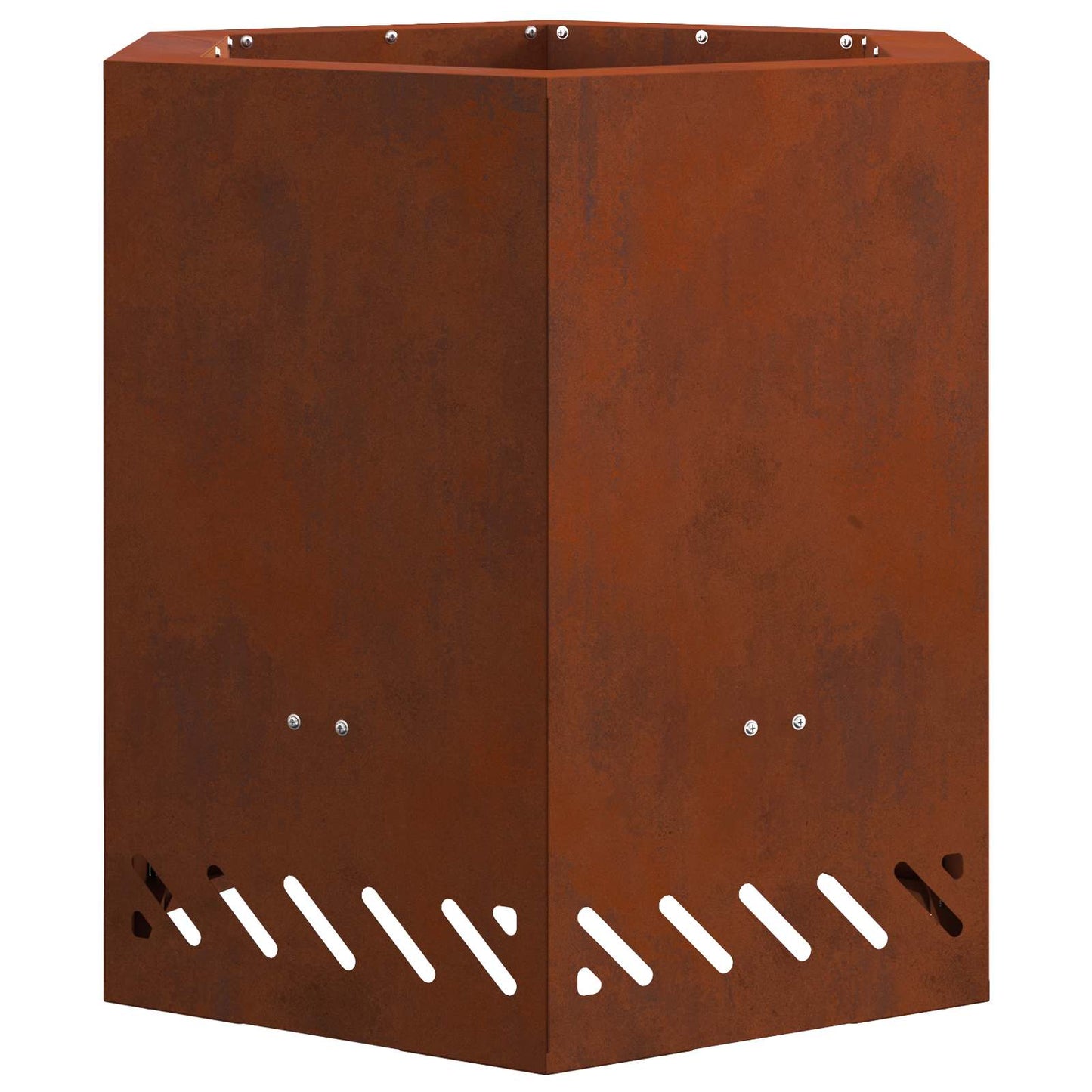 Røgfri ildsted Rusten 48 x 48 x 51 cm Cortenstål