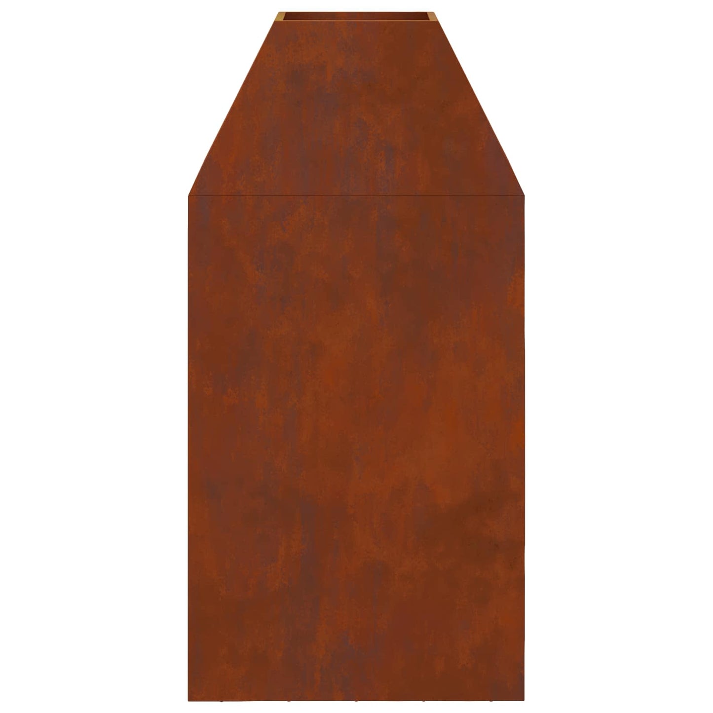 Bålsted Rusten 50 x 50 x 100 cm Cortenstål