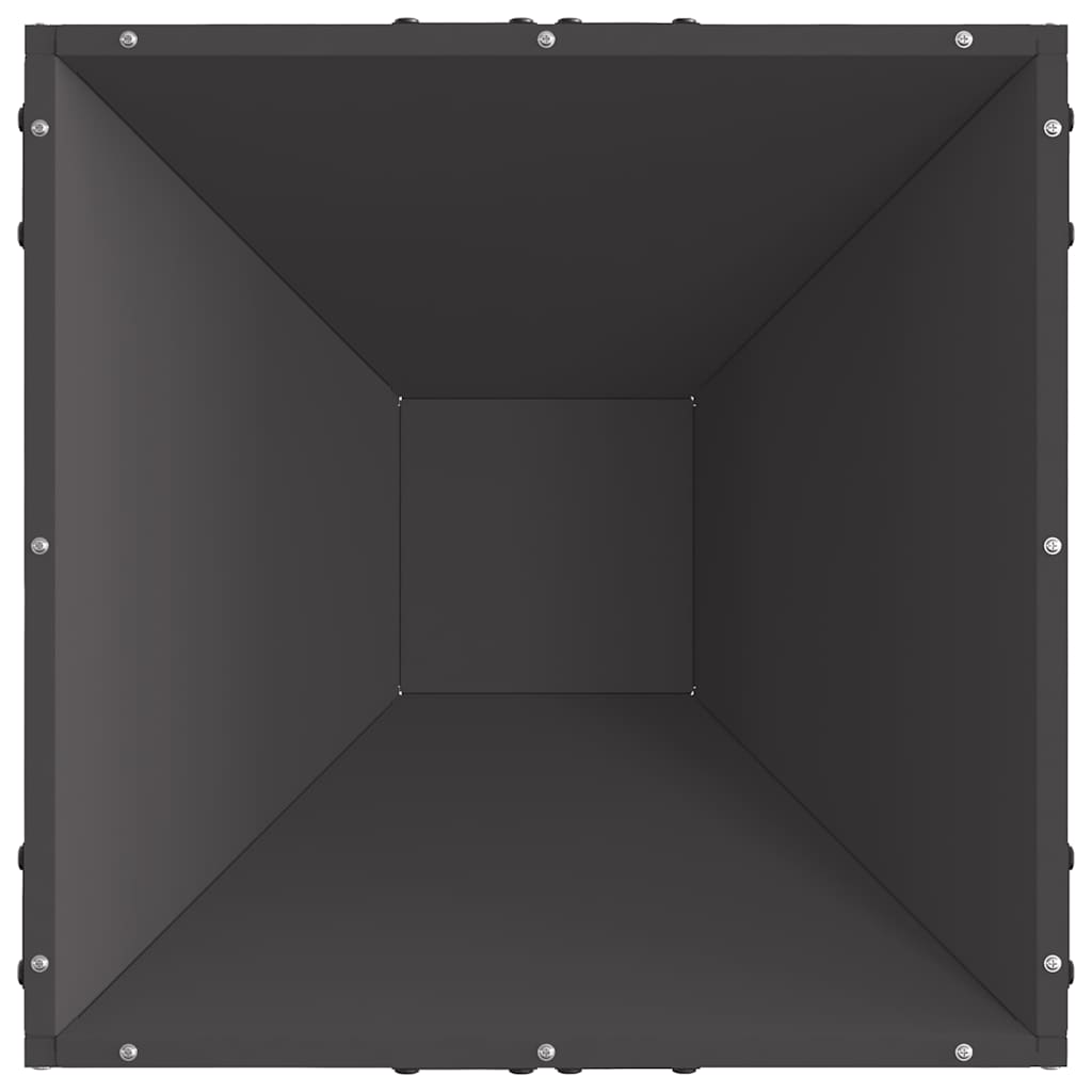 Bålsted Sort 50 x 50 x 35 cm Cortenstål