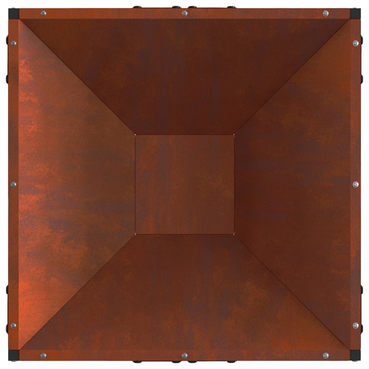 Bålsted Rusten 50 x 50 x 35 cm Cortenstål