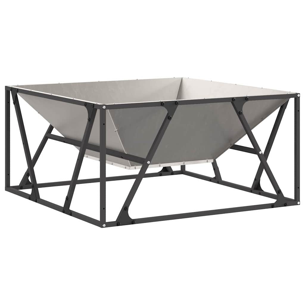 Bålsted Rusten 80 x 80 x 40 cm Cortenstål