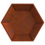 Bålsted Rusten 100 x 100 x 28 cm Cortenstål