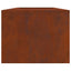 Bålsted Rusten 160 x 45 x 35 cm Cortenstål
