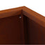 Bålsted Rusten 50 x 35 x 100 cm Cortenstål