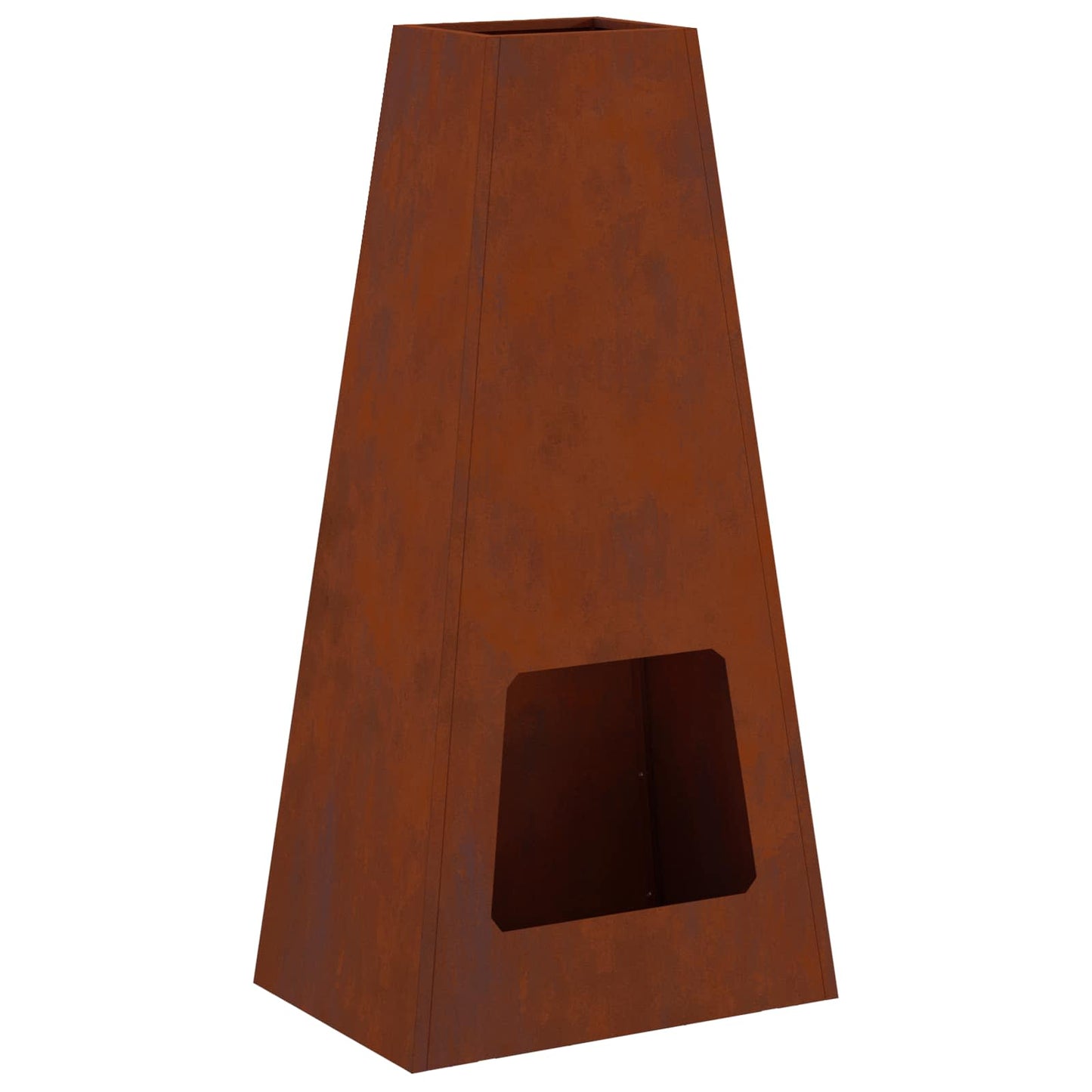 Bålsted Rusten 50 x 35 x 100 cm Cortenstål