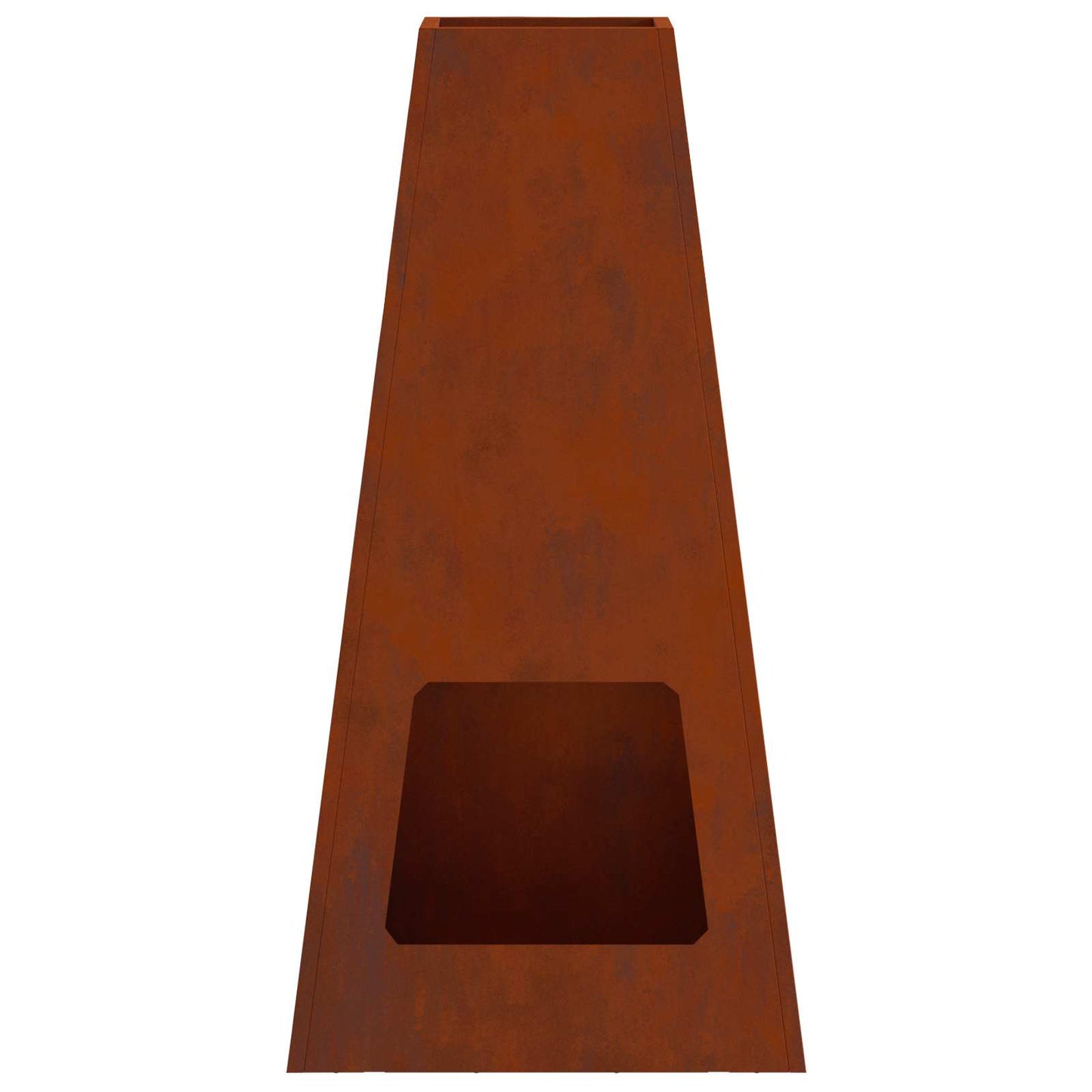 Bålsted Rusten 50 x 35 x 100 cm Cortenstål