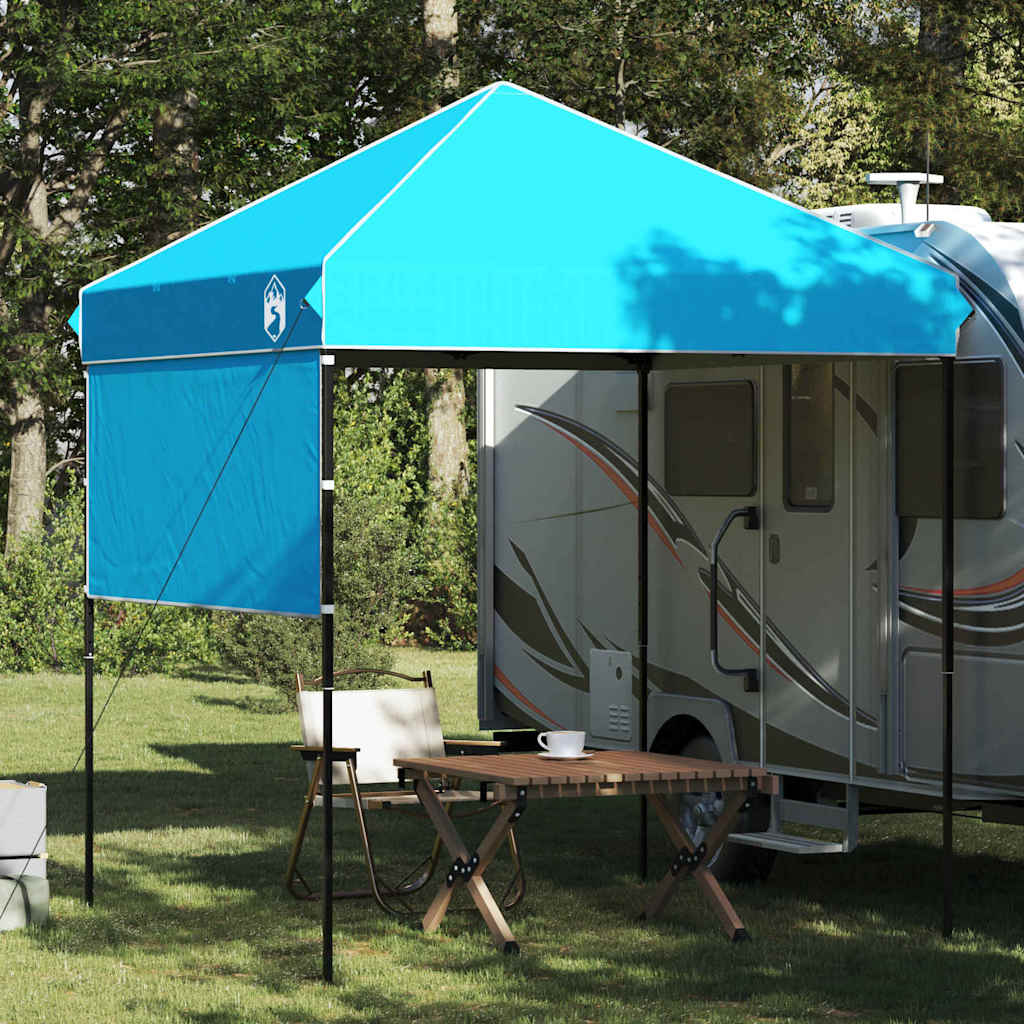 Canopy Tent 194 x 194 x 251 cm Blå Stof