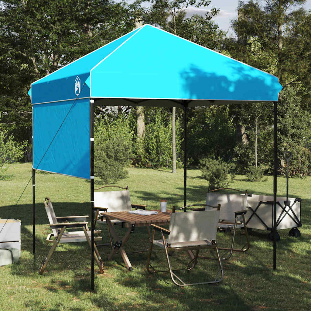 Canopy Tent 194 x 194 x 251 cm Blå Stof