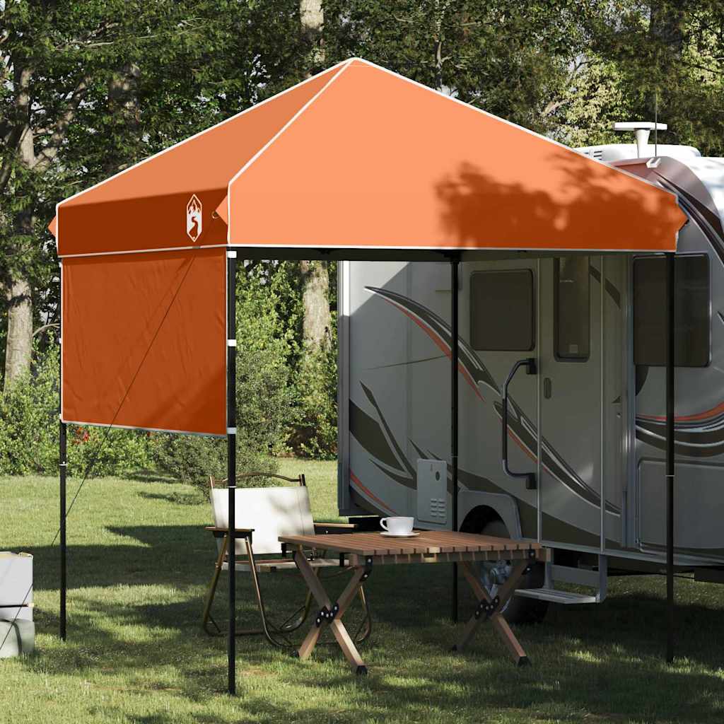 Canopy Tent 194 x 194 x 251 cm Orange Stof