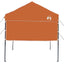 Canopy Tent 194 x 194 x 251 cm Orange Stof