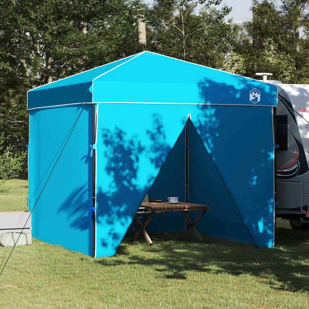 Canopy Tent Blå 243 x 243 x 251 cm Stof