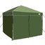 Canopy Tent Grøn 243 x 243 x 251 cm Stof