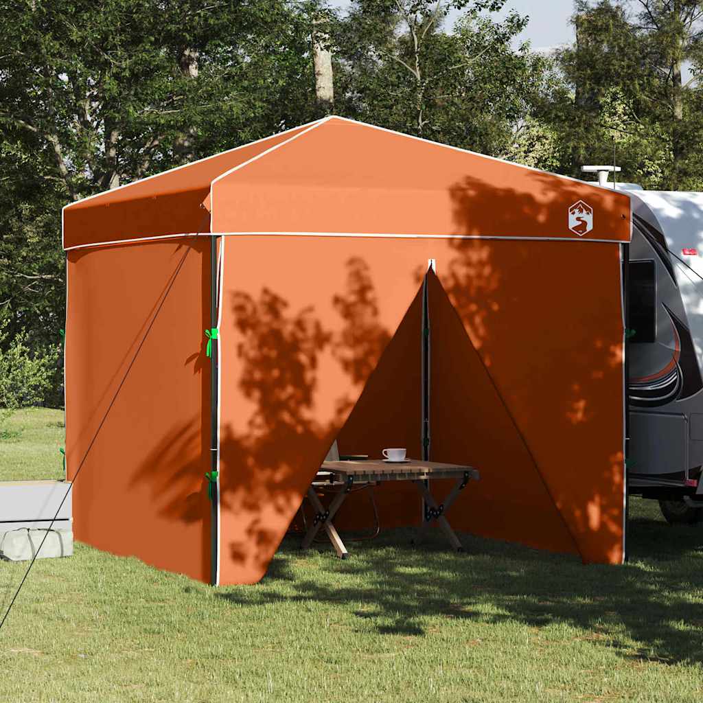 Canopy Tent Orange 243 x 243 x 251 cm Stof