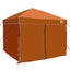 Canopy Tent Orange 243 x 243 x 251 cm Stof