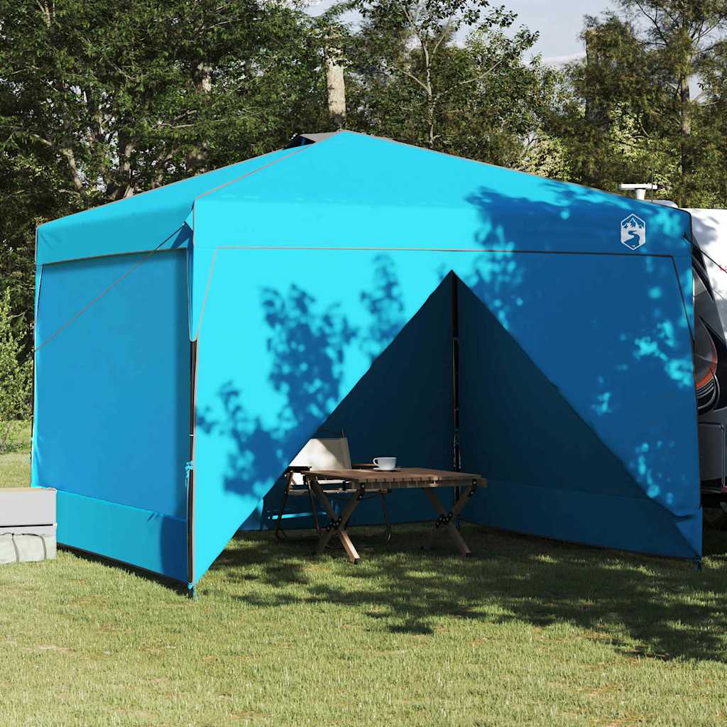 Canopy Tent Blå 290 x 290 x 251 cm Stof