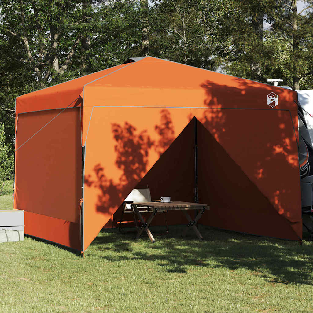 Canopy Tent Orange 290 x 290 x 251 cm Stof
