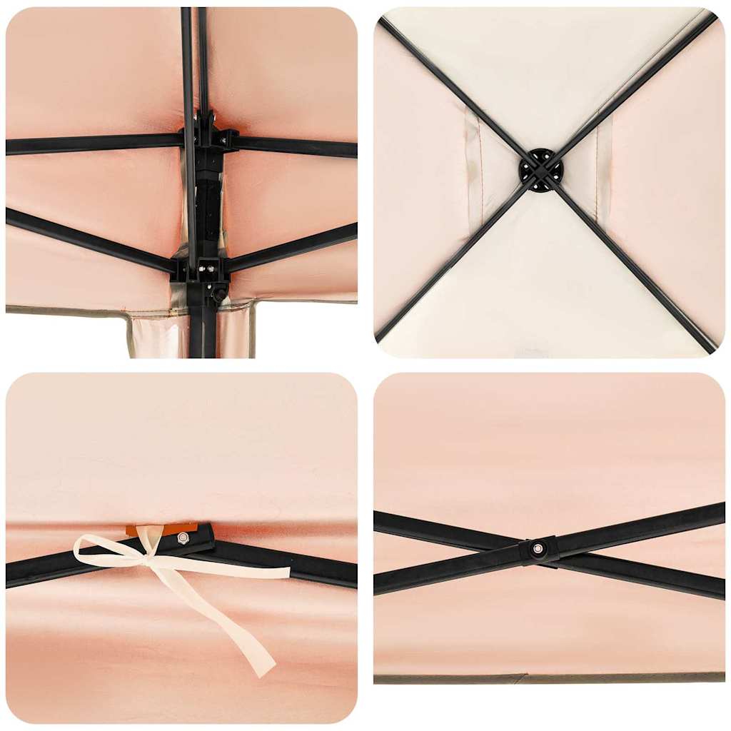 Canopy Tent 290 x 290 x 251 cm Orange Stof