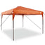 Canopy Tent Orange 290 x 290 x 251 cm Stof