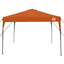 Canopy Tent 290 x 290 x 251 cm Orange Stof