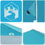 Canopy Tent Blå 395 x 395 x 251 cm Stof