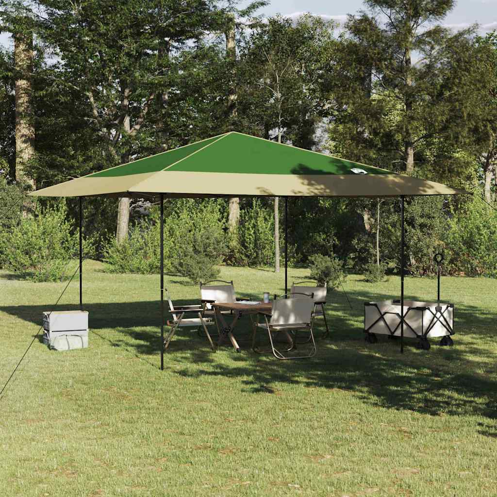 Canopy Tent Grøn 395 x 395 x 251 cm Stof